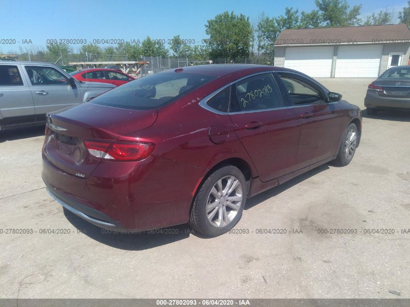 2015 CHRYSLER 200 LIMITED 1C3CCCAB6FN662428