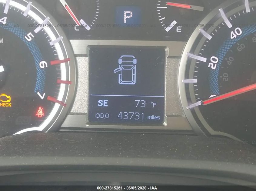 2016 TOYOTA 4RUNNER LIMITED/TRAIL/SR5 JTEBU5JR4G5403317