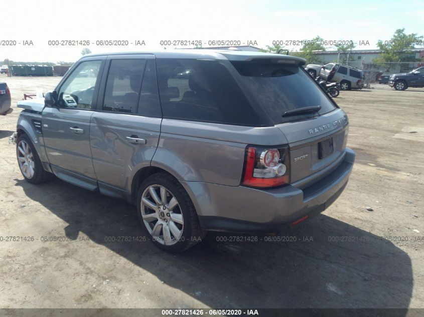 2013 LAND ROVER RANGE ROVER SPORT HSE SALSF2D47DA806586