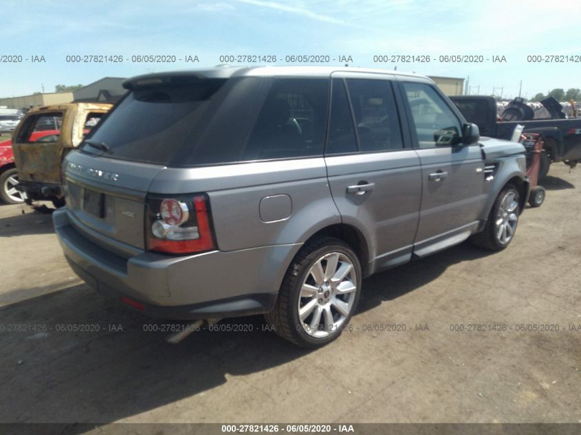 2013 LAND ROVER RANGE ROVER SPORT HSE SALSF2D47DA806586