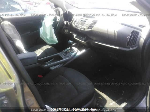 2013 KIA SPORTAGE LX KNDPB3A28D7520440