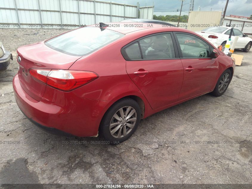 2014 KIA FORTE LX KNAFX4A68E5126579