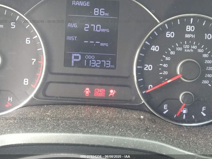 2014 KIA FORTE LX KNAFX4A68E5126579