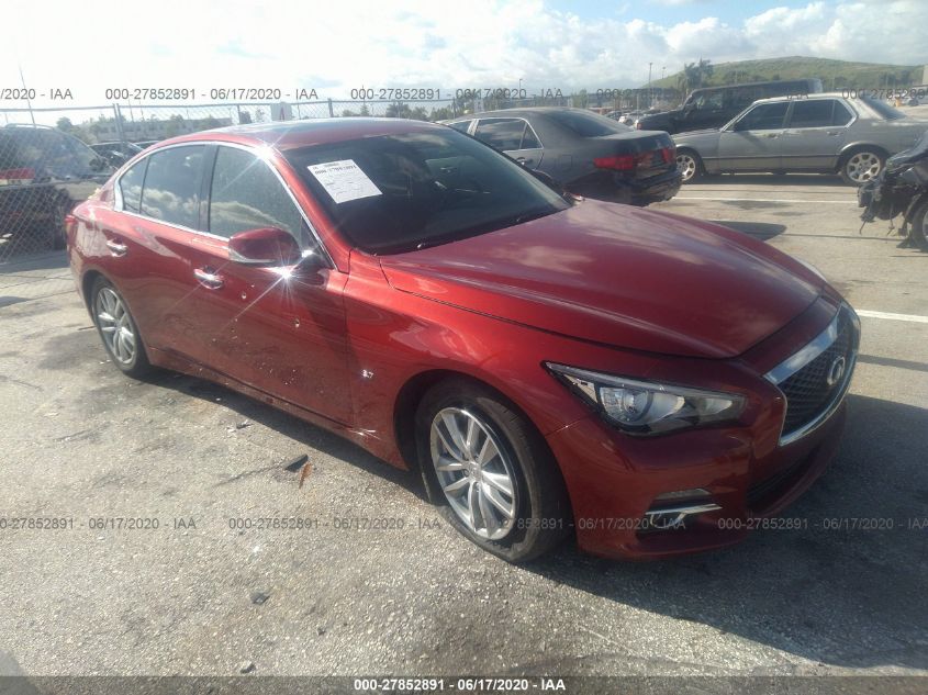 2015 INFINITI Q50 PREMIUM/SPORT JN1BV7AP8FM350673