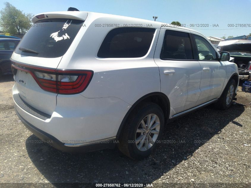 2015 DODGE DURANGO SXT 1C4RDJAG0FC729636