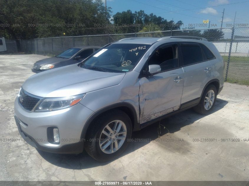 2014 KIA SORENTO LX 5XYKTCA63EG448982