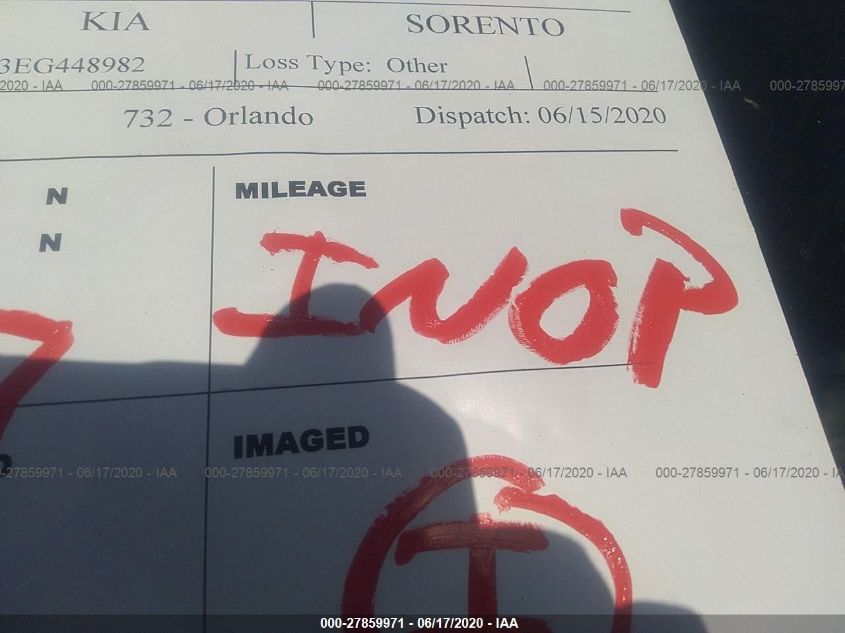 2014 KIA SORENTO LX 5XYKTCA63EG448982
