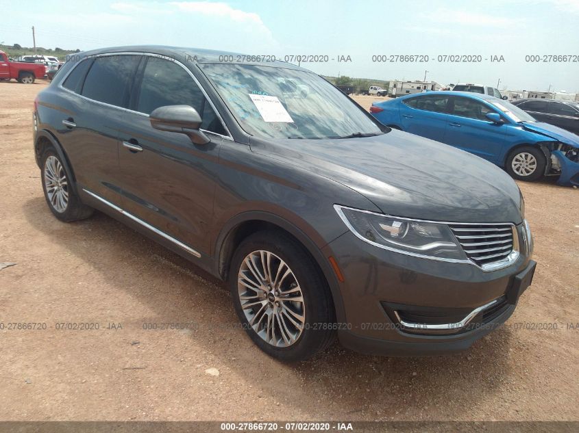 2018 LINCOLN MKX RESERVE 2LMPJ6LR8JBL12575