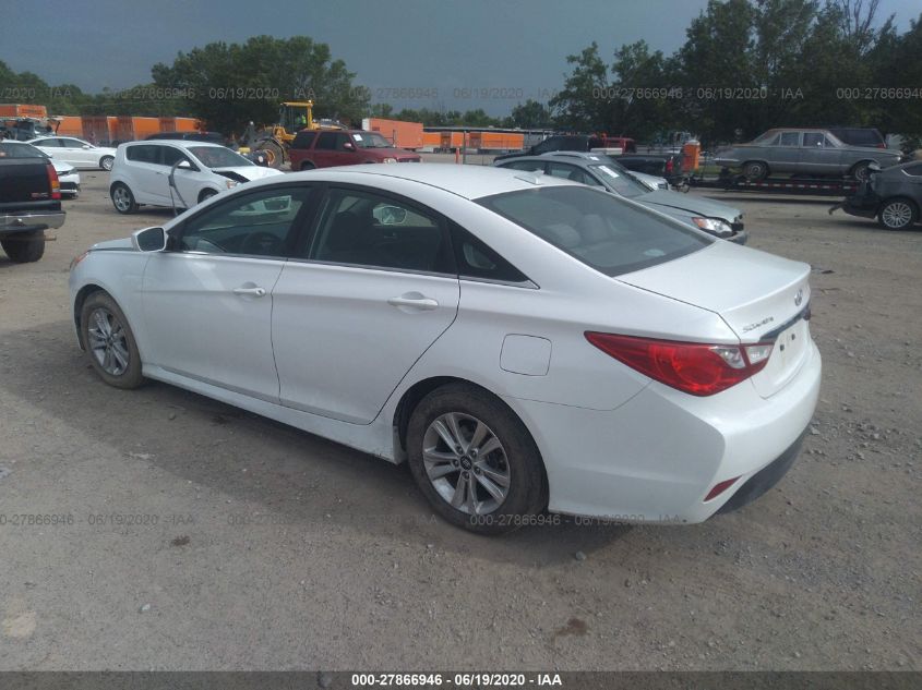 2014 HYUNDAI SONATA GLS 5NPEB4AC3EH859738