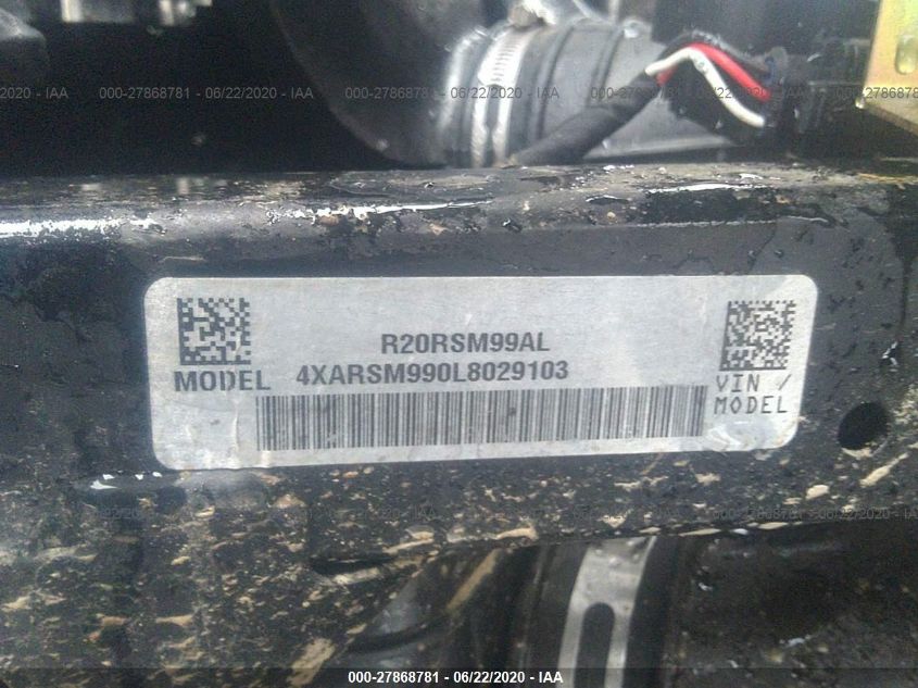 2020 POLARIS RANGER 4XARSM990L8029103