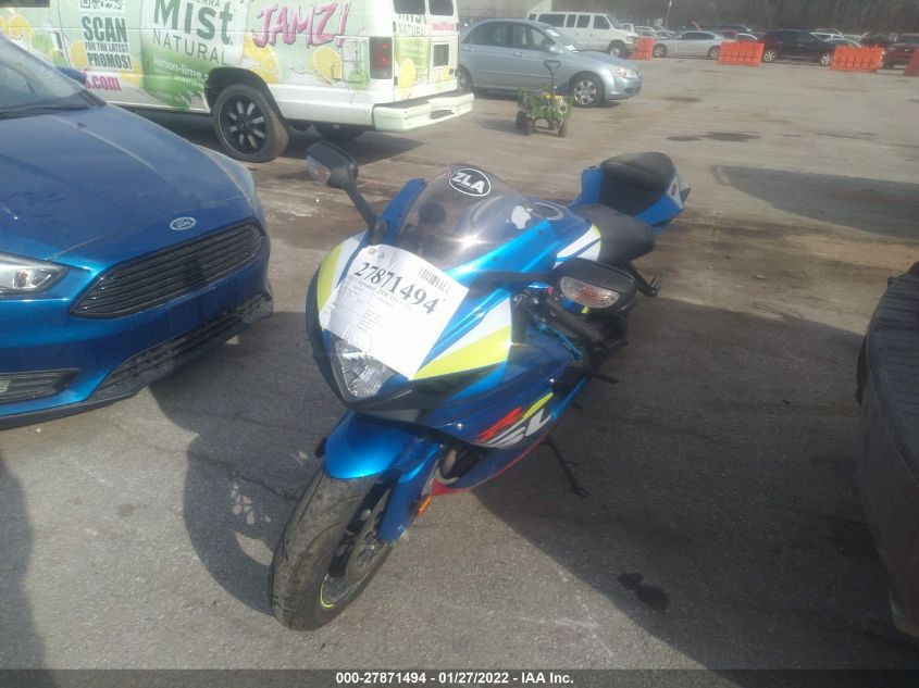 2015 SUZUKI GSX-R600 JS1GN7FAXF2100297