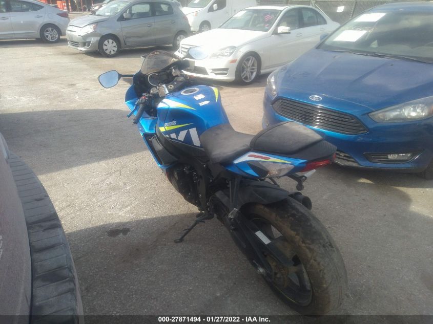 2015 SUZUKI GSX-R600 JS1GN7FAXF2100297