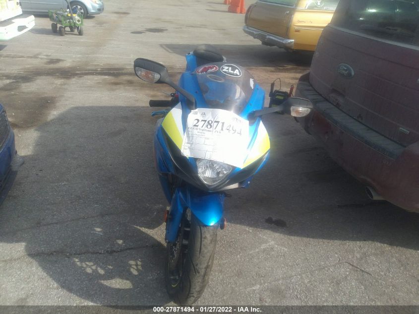 2015 SUZUKI GSX-R600 JS1GN7FAXF2100297