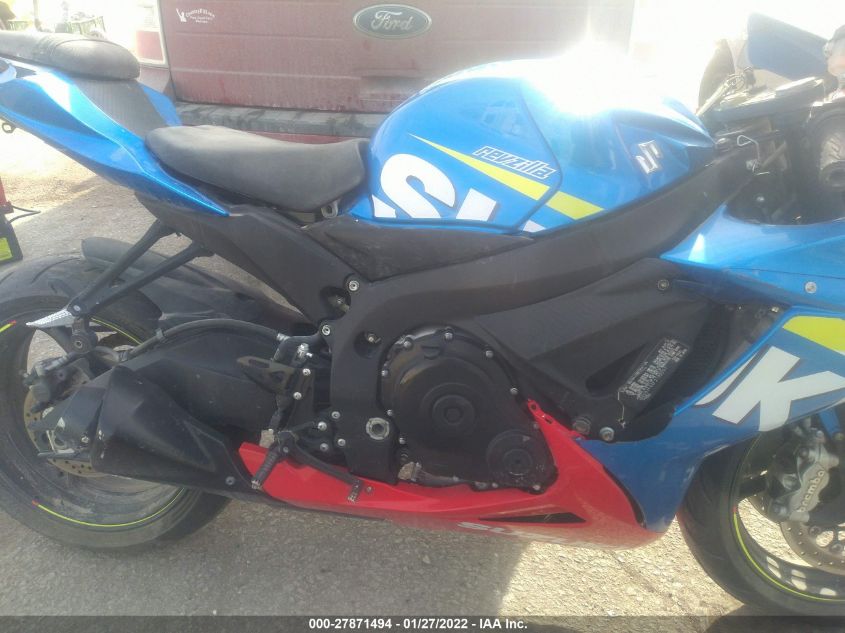 2015 SUZUKI GSX-R600 JS1GN7FAXF2100297