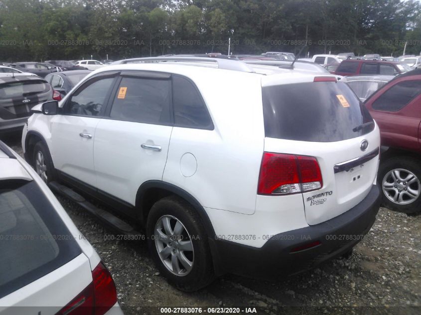 2013 KIA SORENTO LX 5XYKT3A66DG376366