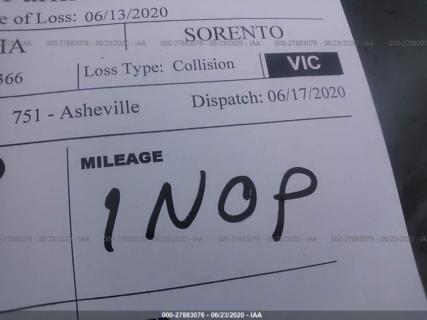 2013 KIA SORENTO LX 5XYKT3A66DG376366