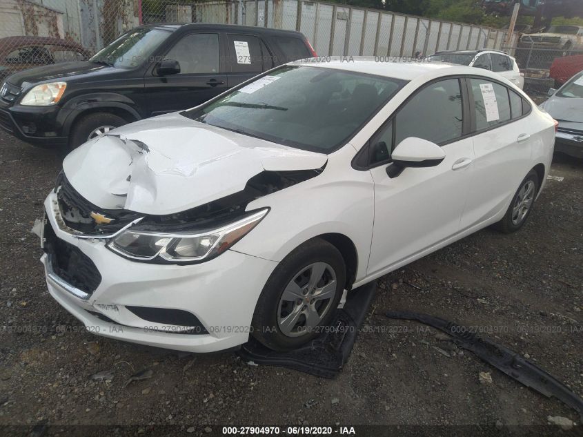 2016 CHEVROLET CRUZE LS 1G1BC5SMXG7301415