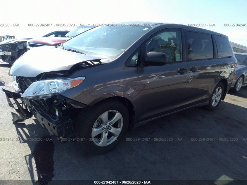 2020 TOYOTA SIENNA L 5TDZZ3DC5LS043902
