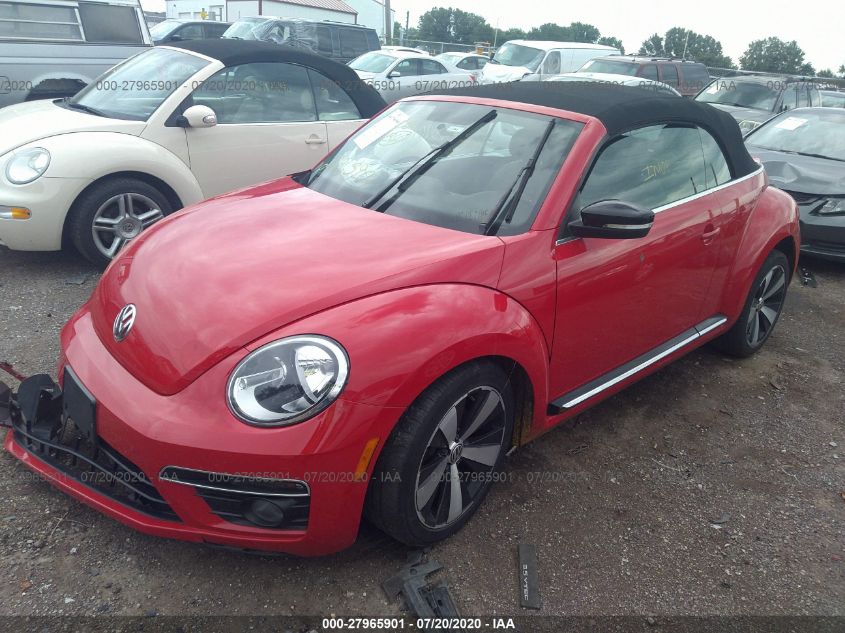 2013 VOLKSWAGEN BEETLE 2.0T 3VW7T7AT1DM831966
