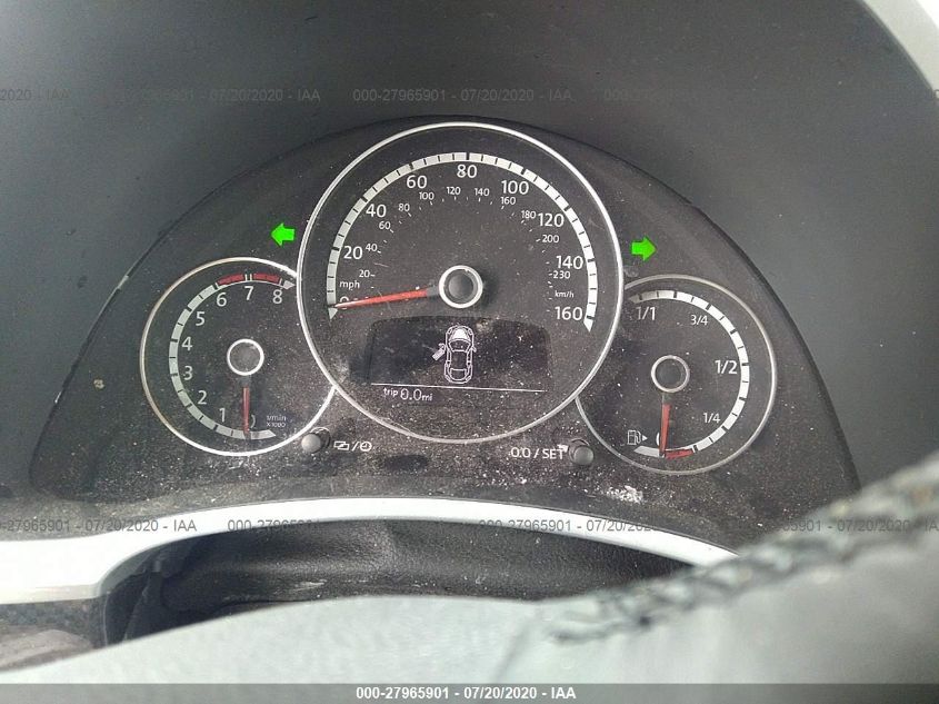 2013 VOLKSWAGEN BEETLE 2.0T 3VW7T7AT1DM831966