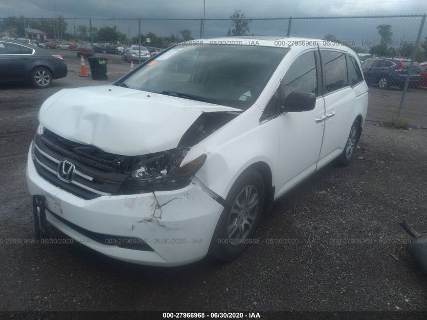 2013 HONDA ODYSSEY EX-L 5FNRL5H68DB003644