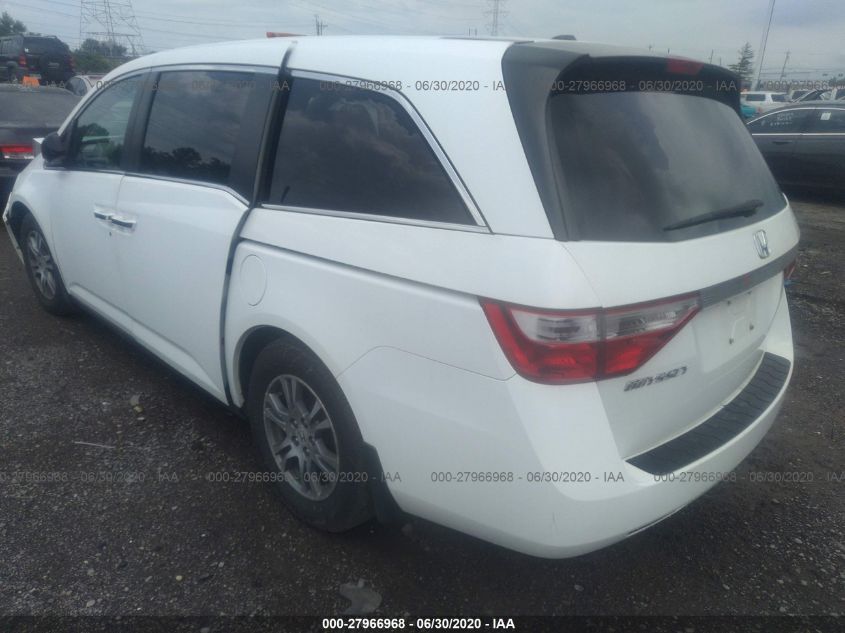 2013 HONDA ODYSSEY EX-L 5FNRL5H68DB003644