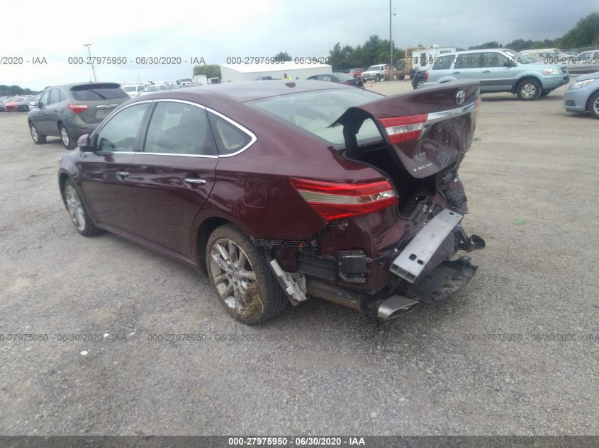 2013 TOYOTA AVALON XLE/LIMITED 4T1BK1EB3DU032972
