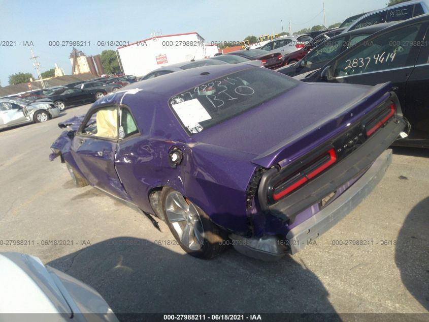 2019 DODGE CHALLENGER SXT 2C3CDZAG6KH712890