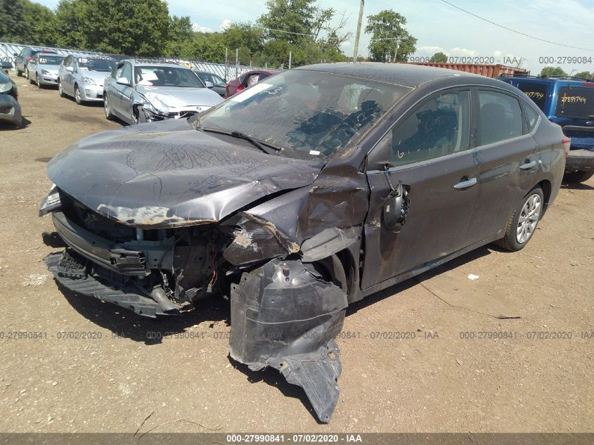 2014 NISSAN SENTRA SV 3N1AB7AP7EL675425