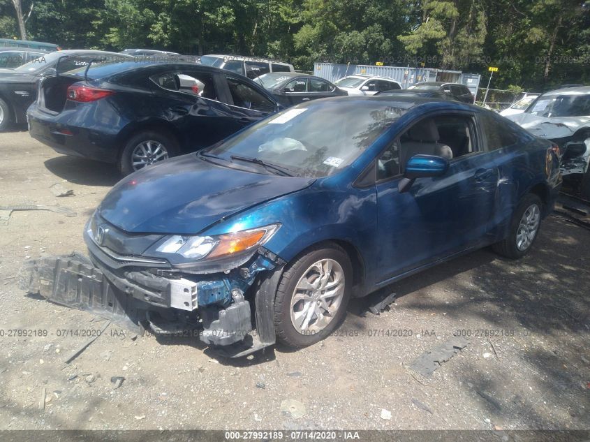 2014 HONDA CIVIC COUPE LX 2HGFG3B57EH505750