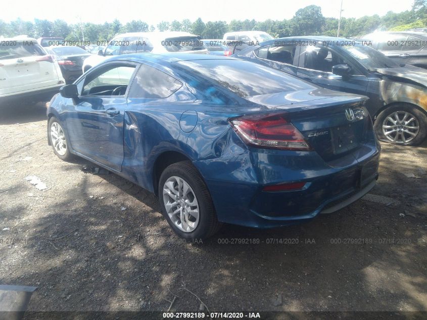 2014 HONDA CIVIC COUPE LX 2HGFG3B57EH505750