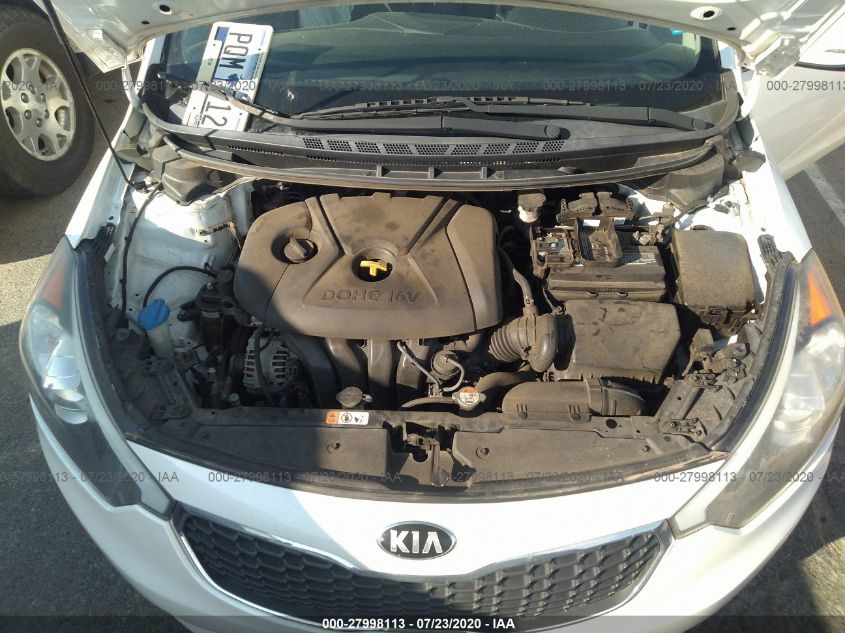 2014 KIA FORTE LX KNAFX4A6XE5236999