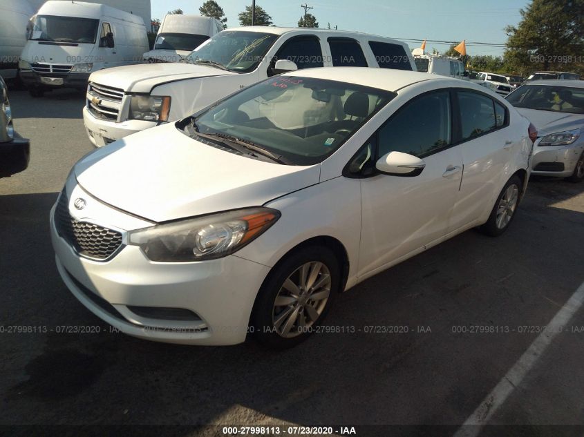 2014 KIA FORTE LX KNAFX4A6XE5236999
