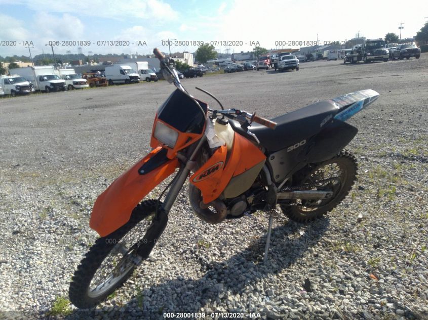 2002 KTM 300 EXC VBKEXK2302M419786