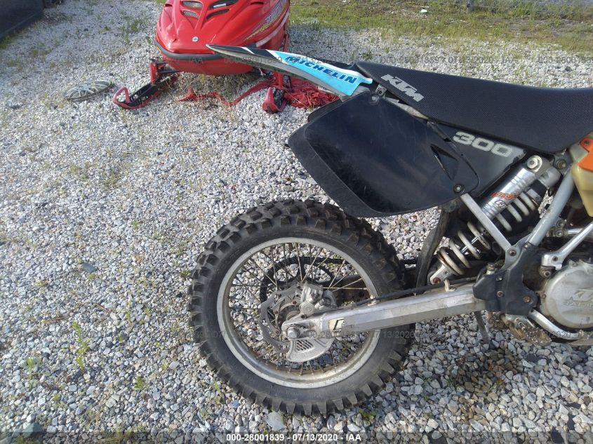 2002 KTM 300 EXC VBKEXK2302M419786
