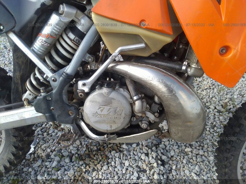 2002 KTM 300 EXC VBKEXK2302M419786