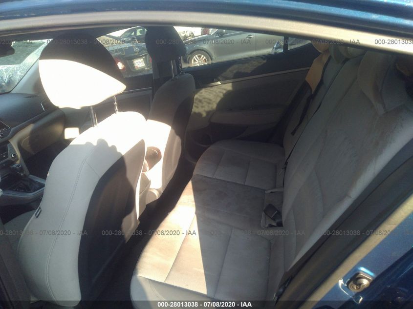 2018 HYUNDAI ELANTRA SEL 5NPD84LF3JH230461
