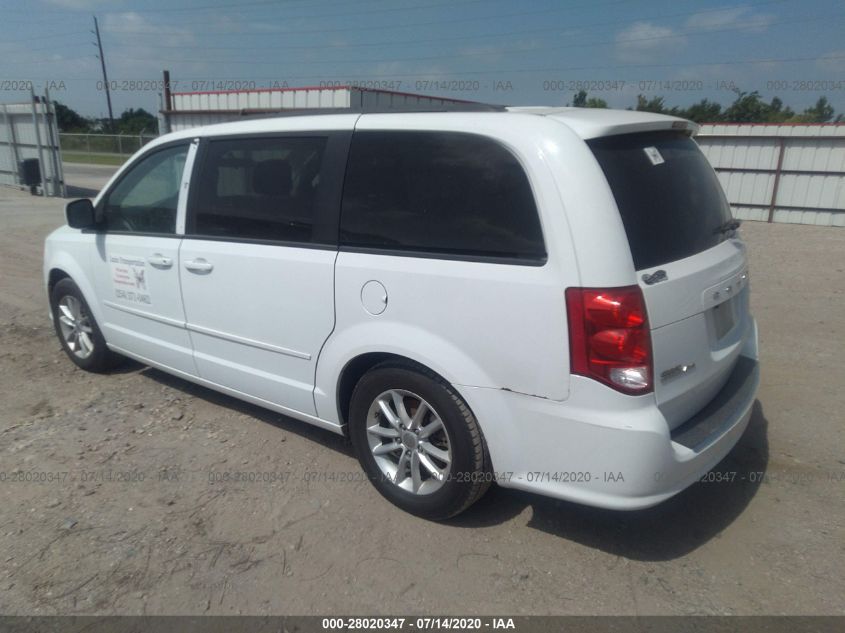 2015 DODGE GRAND CARAVAN SXT 2C4RDGCG1FR540758