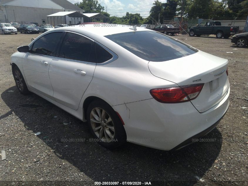 2015 CHRYSLER 200 C 1C3CCCCG7FN522459