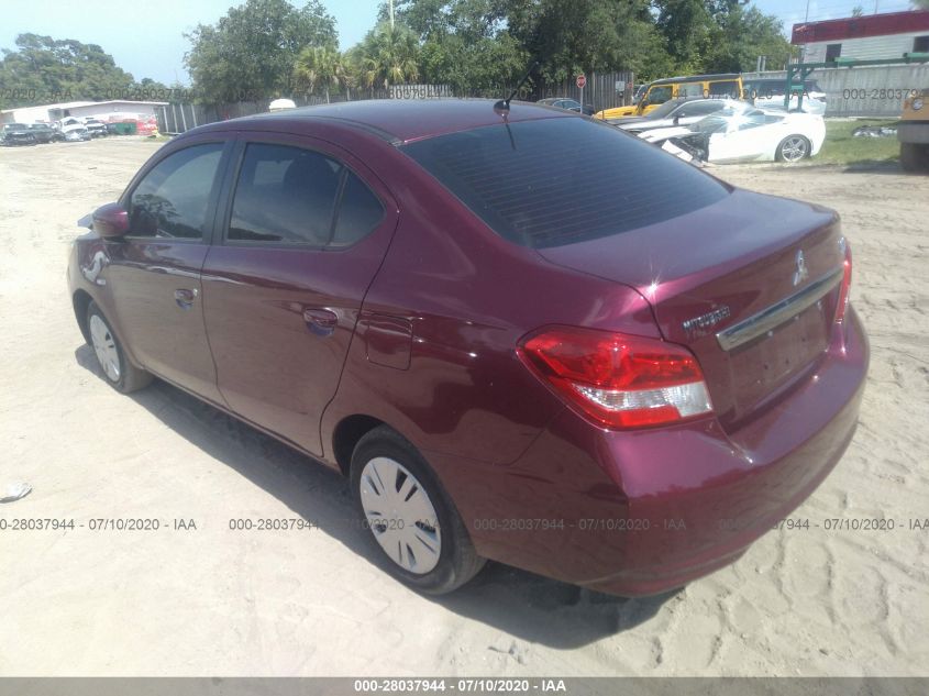 2018 MITSUBISHI MIRAGE G4 G4 ES ML32F3FJ2JHF08858