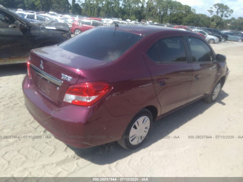 2018 MITSUBISHI MIRAGE G4 G4 ES ML32F3FJ2JHF08858