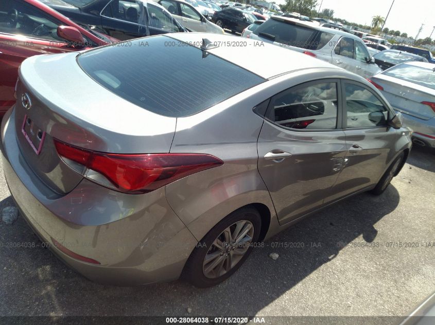 2014 HYUNDAI ELANTRA SE/SPORT/LIMITED 5NPDH4AE6EH490613