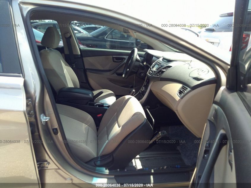 2014 HYUNDAI ELANTRA SE/SPORT/LIMITED 5NPDH4AE6EH490613