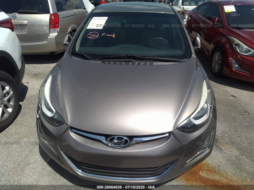 2014 HYUNDAI ELANTRA SE/SPORT/LIMITED 5NPDH4AE6EH490613