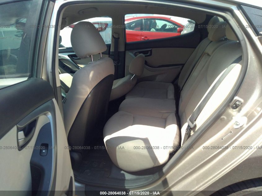 2014 HYUNDAI ELANTRA SE/SPORT/LIMITED 5NPDH4AE6EH490613