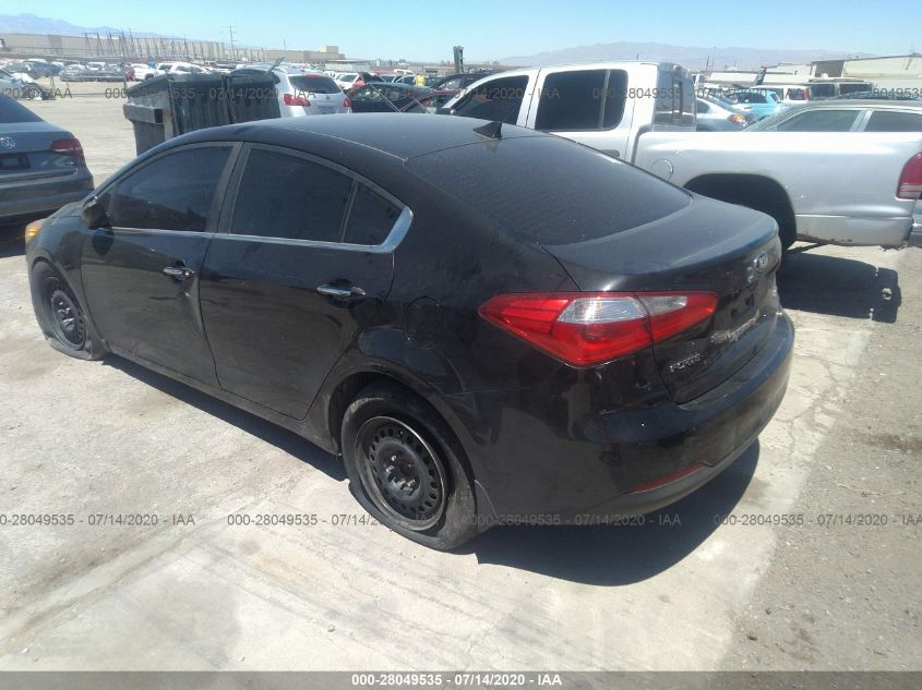 2015 KIA FORTE EX KNAFX4A88F5289610