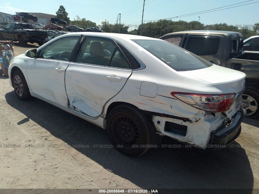 2015 TOYOTA CAMRY HYBRID HYBRID/LE/XLE/SE 4T1BD1FK1FU168612