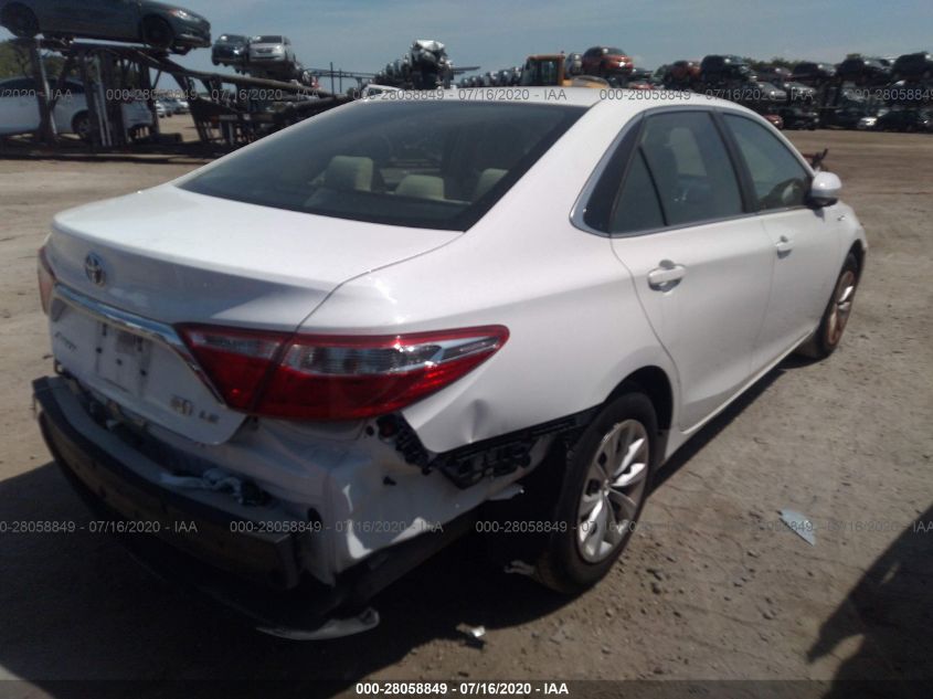 2015 TOYOTA CAMRY HYBRID HYBRID/LE/XLE/SE 4T1BD1FK1FU168612