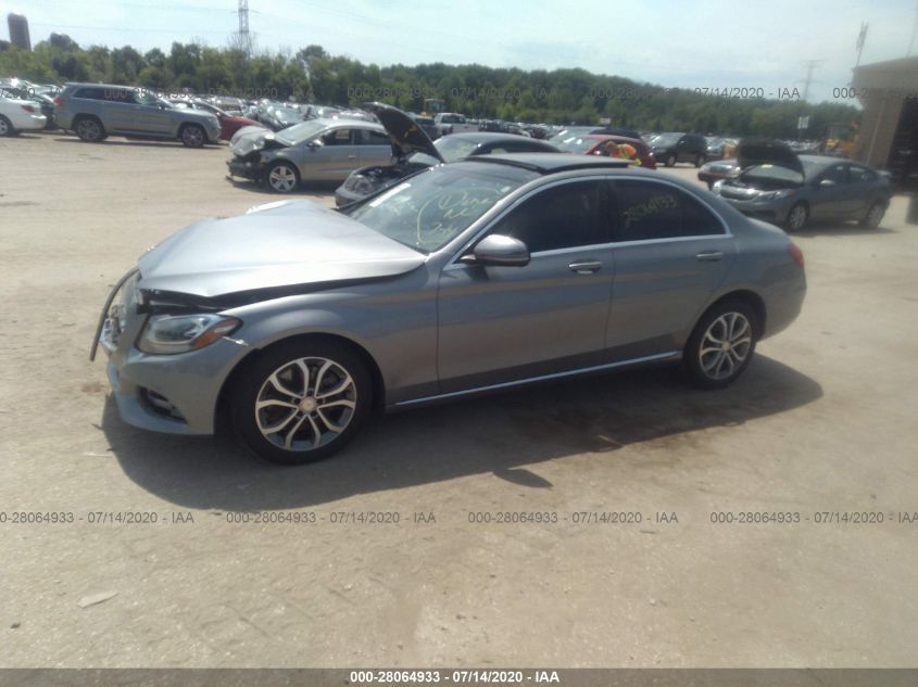 2016 MERCEDES-BENZ C-CLASS 300 WDDWF4JBXGR160902