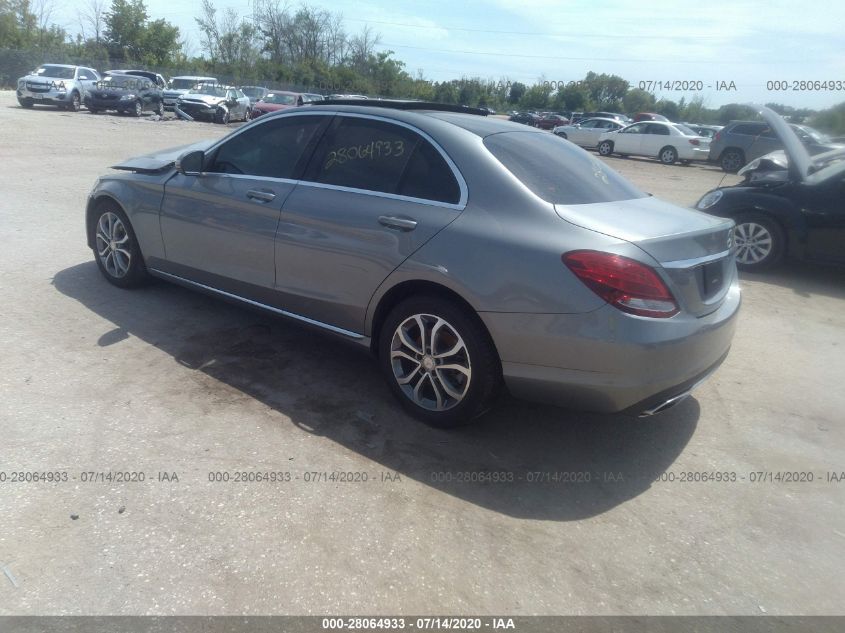 2016 MERCEDES-BENZ C-CLASS 300 WDDWF4JBXGR160902